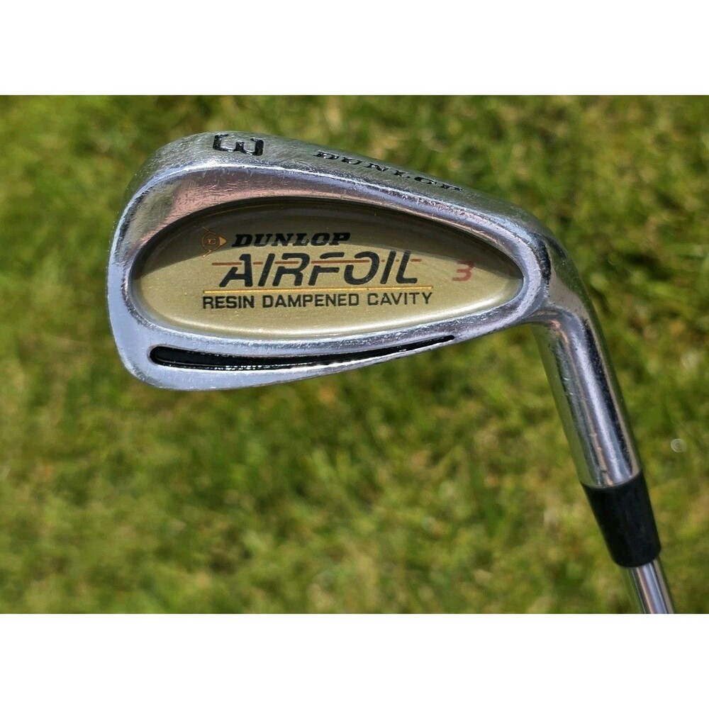 Dunlop Airfoil Resin Dampened Cavity 3 Iron 39.5" Regular Flex Good Midsize Grip